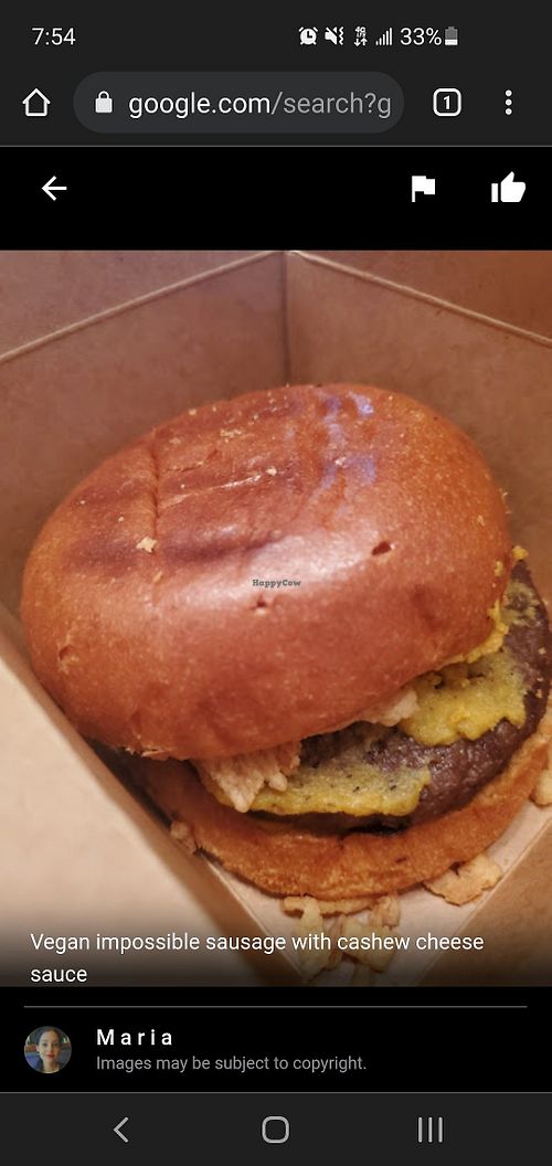 Vegan impossible sandwich at Bean and Rose Coffee in Hollywood