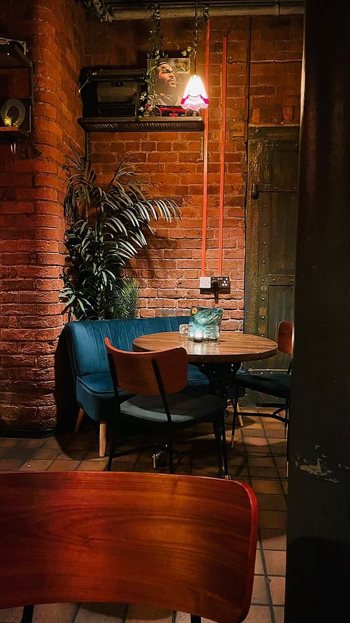 Our table   at Speak In Code in Manchester