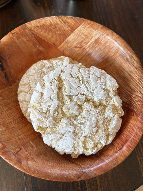 Coconut cookies   at Burly's in Sacramento