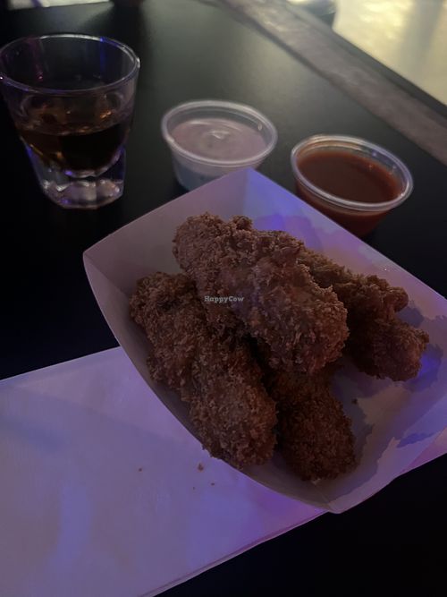 Vegan nuggets #Veganuary at Pixels Bar And Eatery in Riverside