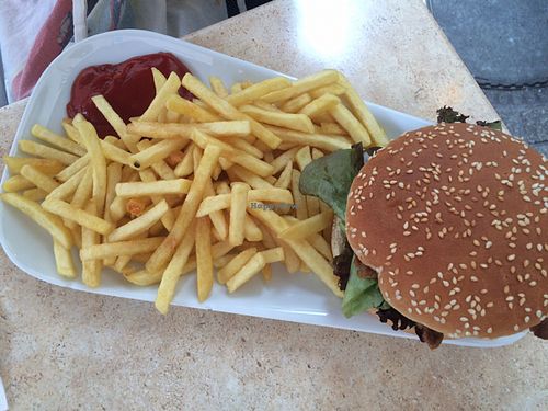 soy-steak-burger at Dada in Regensburg