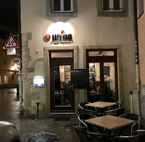 outside at Dada in Regensburg