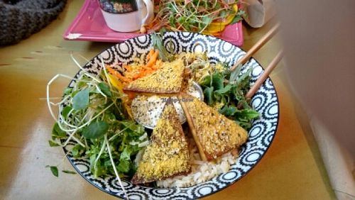 Bouddha bol at Cafe Singing Goat in Sherbrooke