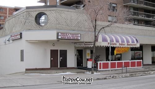Another view from front at Pushpita Restaurant in Calgary