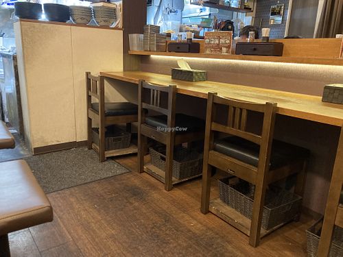 Seating area  at Hinodeya in Saitama