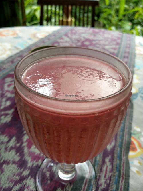 Watermelon juice at Waterfall Villas in Dominical