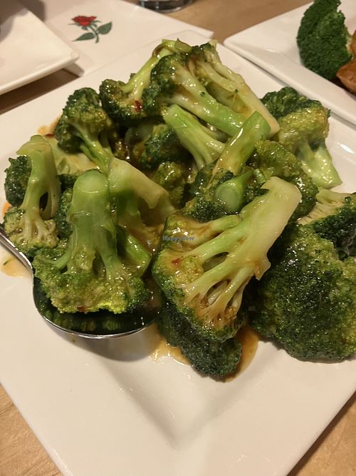 Broccoli with garlic sauce   at Jia Mei Asian Kitchen in Madison