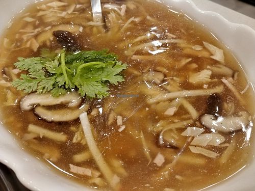 Mock Shark fin soup. Lovd this too! at D'life 蔬食 - Somerset  in Central Singapore
