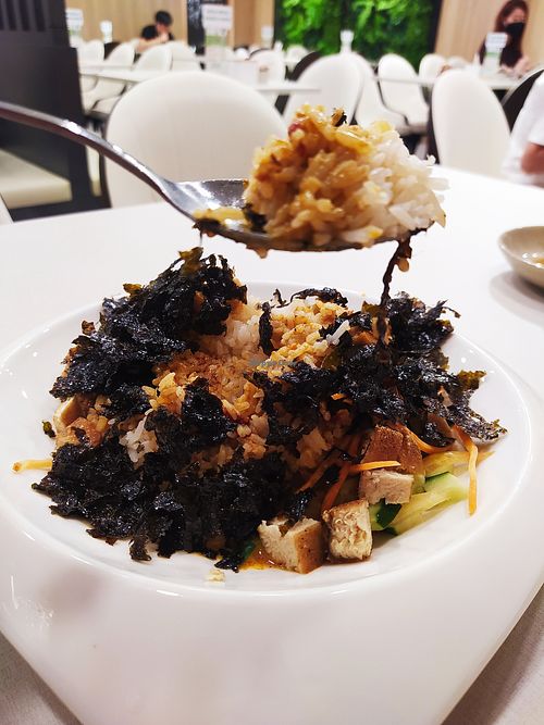 Seaweed Curry rice at D'life 蔬食 - Somerset  in Central Singapore