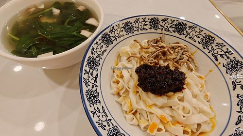 Chili ban mian at D'life 蔬食 - Somerset  in Central Singapore
