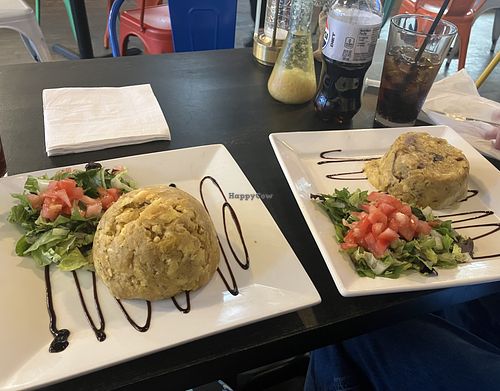Classic and tri mofongos  at Casa Del Mofongo in Bethlehem