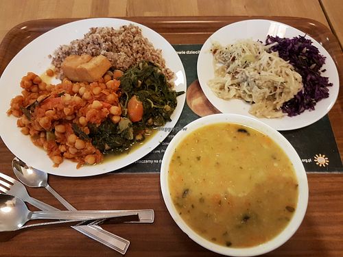 17.90  Zloty (€4.20) for plenty of healthy food at Vega in Warsaw