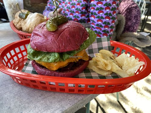 Burger  at Ninna's Kitchen in Brighton