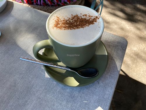 Soy mocha  at Ninna's Kitchen in Brighton