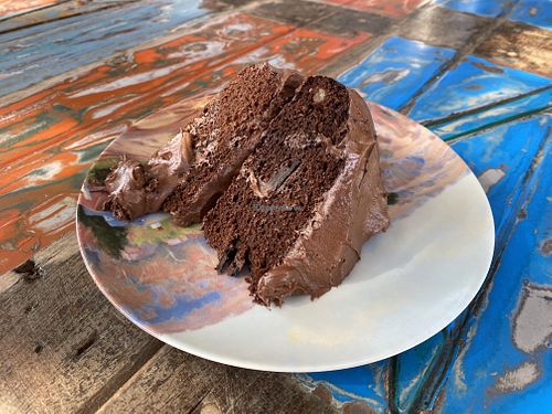Chocolate cake  at Ninna's Kitchen in Brighton