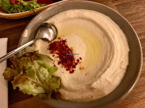Hummus at Lebanese Please in Weybridge