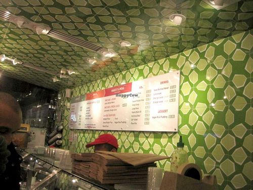 Inside. at Maoz Vegetarian - Times Square in New York City