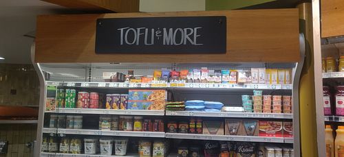 Vegan products at Whole Foods Market - Wilson Blvd in Arlington