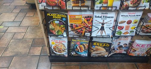 Vegan magazines at Whole Foods Market - Wilson Blvd in Arlington