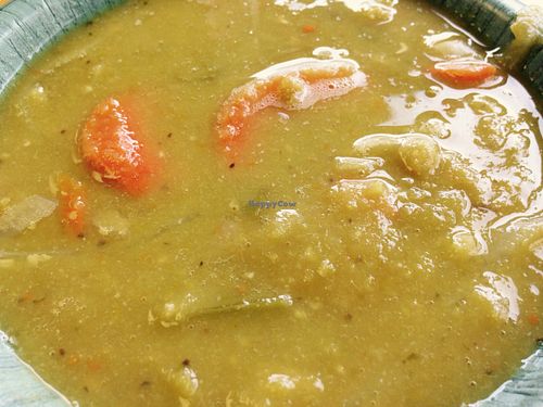 Soup from buffet at Little Lad's Bakery and Cafe in Portland