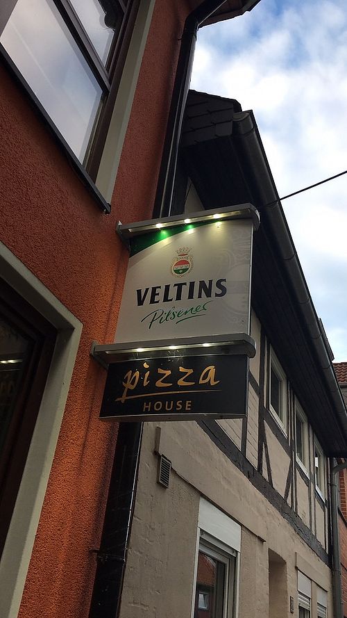   at Pizza House in Celle