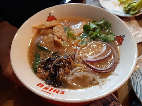Vegan ramen 3 at Ramen Shifu  - Plaza España in Madrid