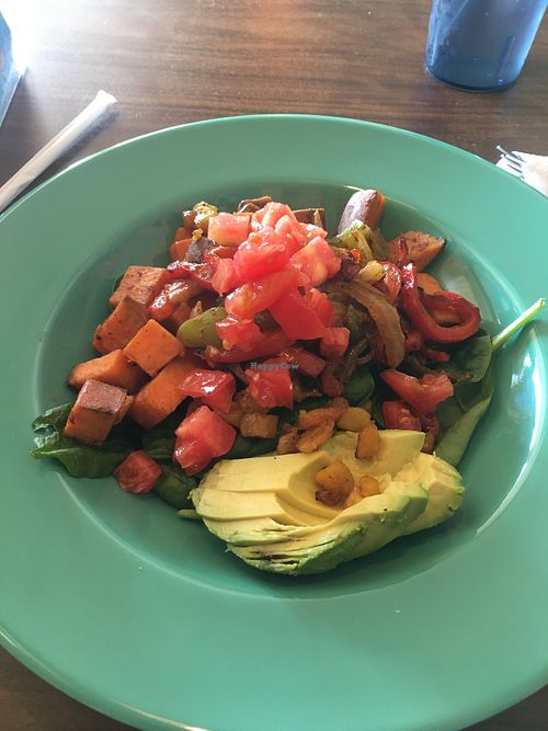 Vegan Bowl at Mel's Tiki Cafe in Indialantic