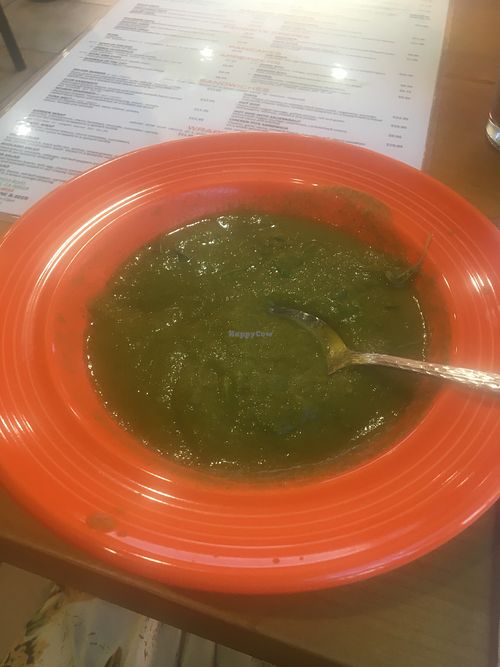 kale soup at The Grain Cafe in Van Nuys