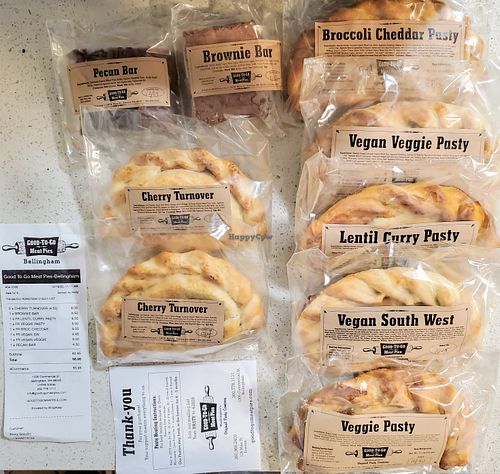 Hand pies and desserts at Holly's Meat Pies in Bellingham