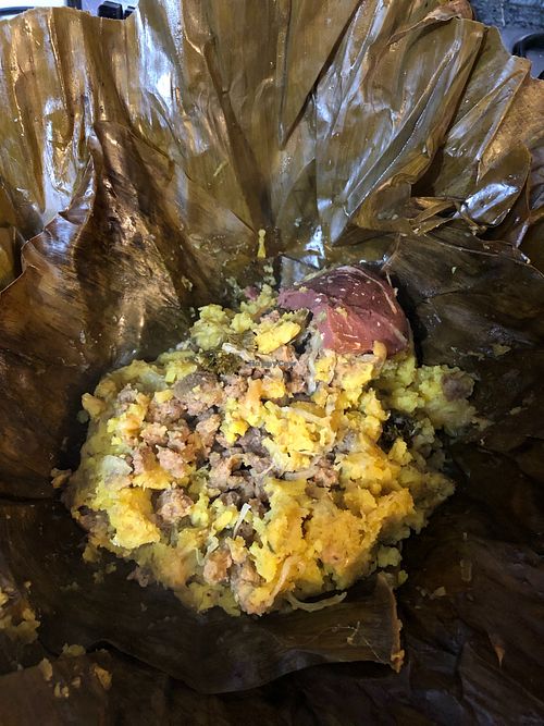 Tamal at Tolitamales in Bogota