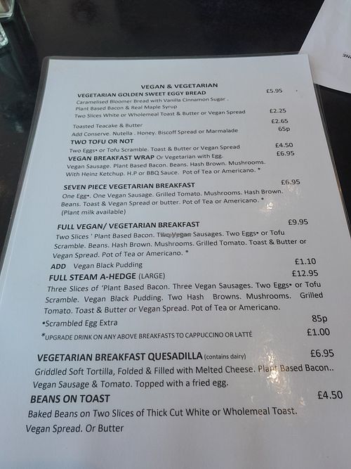  at The Whistle Stop Cafe in Southport