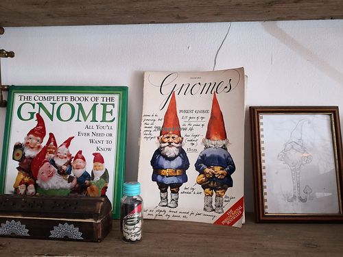 The gnomes 😊 at The Gnome Cafe in Maldon