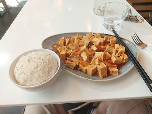 Mapo Tofu at Panasia in Lyon