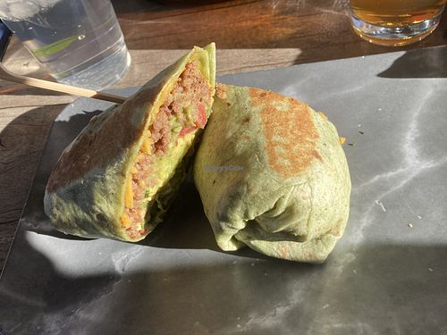 Vegan breakfast burrito   at 18bin in Las Vegas