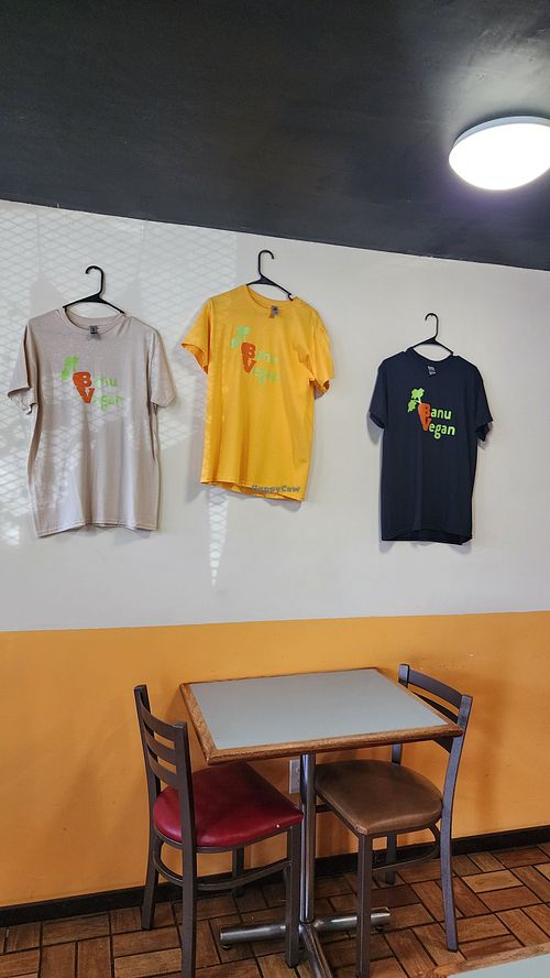 Shirts at Banu Vegan in Durham