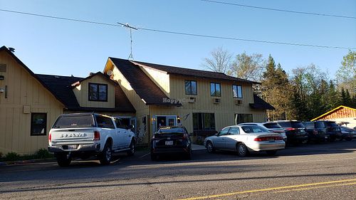 Exterior, May 2022. Has outdoor seating. at The Fat Radish in Cornucopia