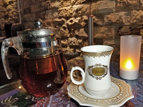 Beirut mint tea at Beirut Grill in Central Singapore