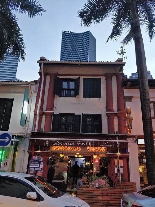 Street View at Beirut Grill in Central Singapore