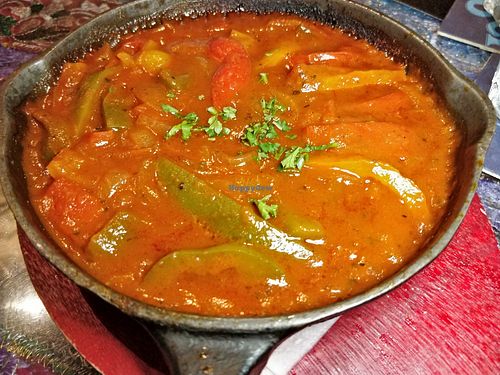 Shakshuka w/o egg. Come with pita at Beirut Grill in Central Singapore