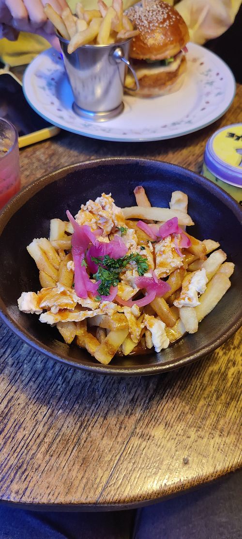 Vegan poutine 👎🏻 at La Luck in Lille