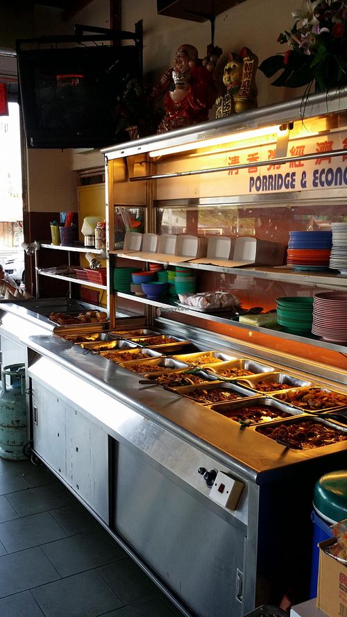 Economic rice at Maitreya Vegetarian in Bukit Mertajam