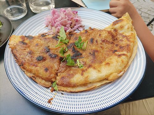 Crêpes aux légumes at A La Cantonaise in Angouleme