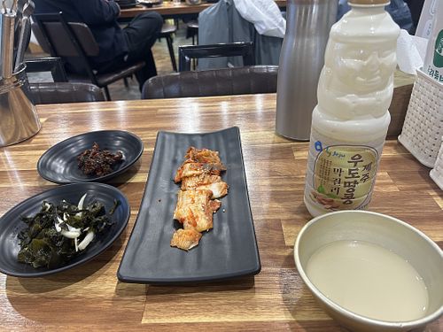 Side dishes  at Duri Doomby - 두리둠비 in Jeju