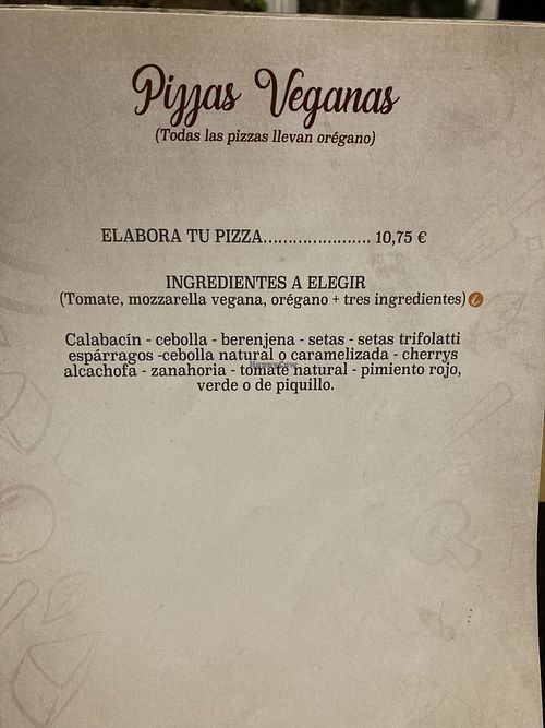   at La Mia Mamma in Ciudad Real