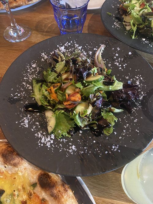 Mixed salad  at Byron's in Port Erin