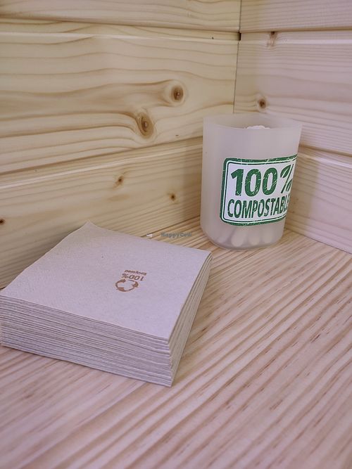 Green ♻️ at Bungnuts vegan Doughnuts. in Barcelona