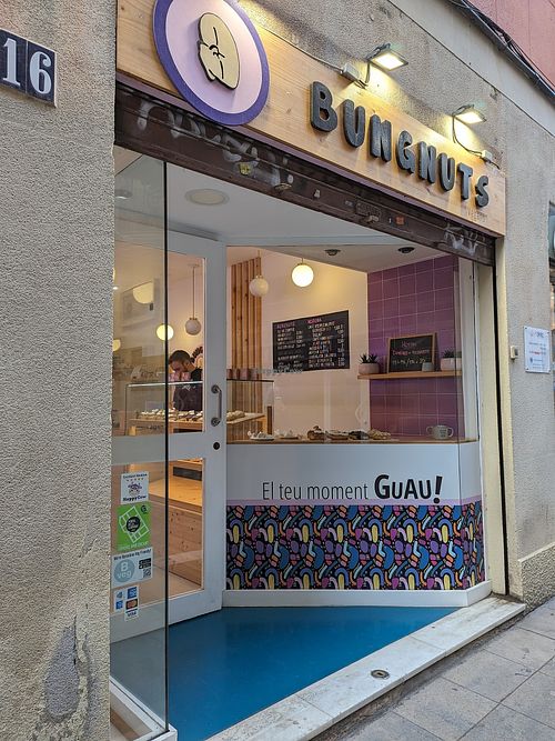  at Bungnuts vegan Doughnuts. in Barcelona