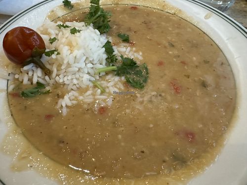 White beans & rice   at Gumbo Shop in New Orleans