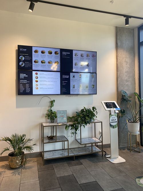 Digital Menus and Self-Order Kiosk Station  at RawASF in Fremont