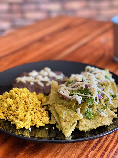 Chilaquiles  at Verde es Vida  in Tecate